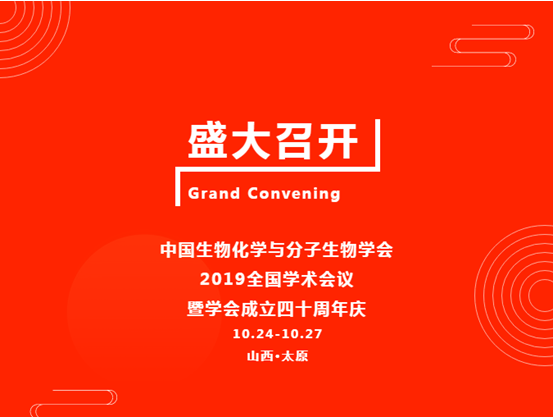 伯豪生物參與 2019 中國生物化學(xué)與分子生物學(xué)會