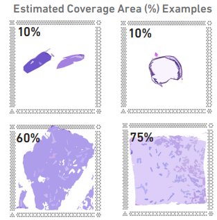 切片覆蓋芯片區(qū)域百分比