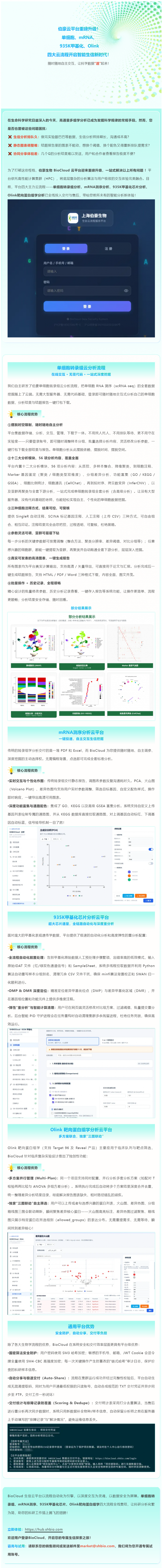 伯豪云平臺重磅升級！四大云流程全線交付，開啟智能生信新時代！